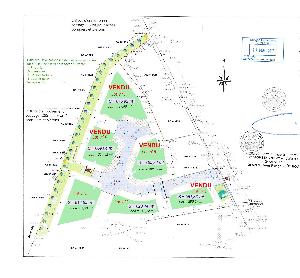 PARCELLE DE TERRAIN CONSTRUCTIBLE ET VIABILISÉE PROCHE…